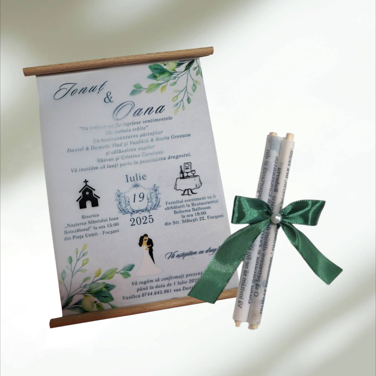 Invitatie nunta cod Aela 1