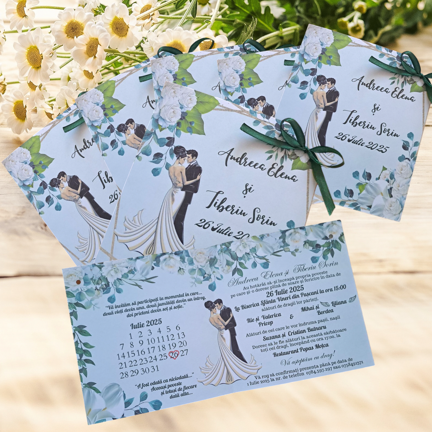 Invitatie nunta cod Aela 5