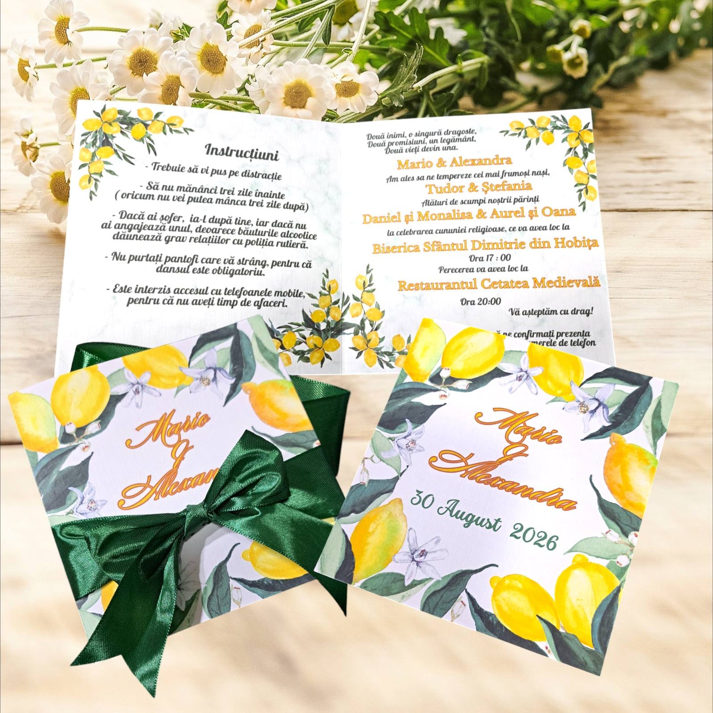 Invitatie nunta cod Aela 50