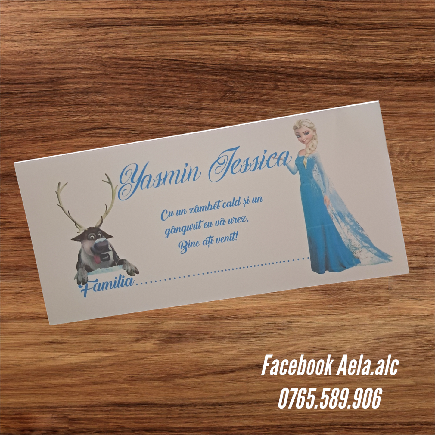 Plic de bani botez Elsa cod 94