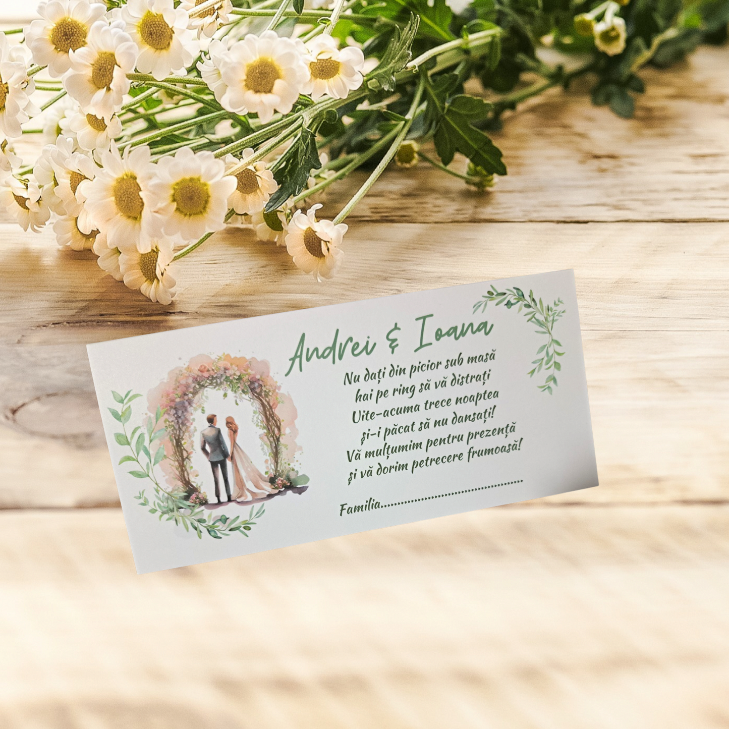 Plic de bani miri verde