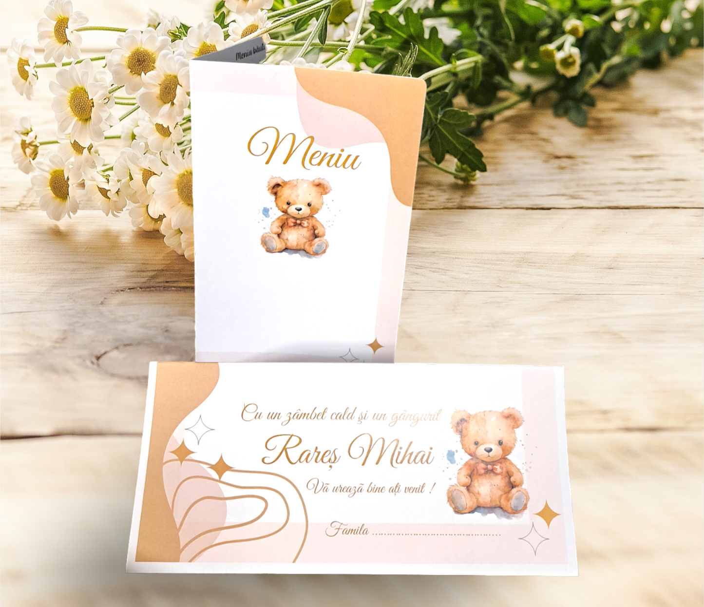 Plic de bani botez Ursulet cod