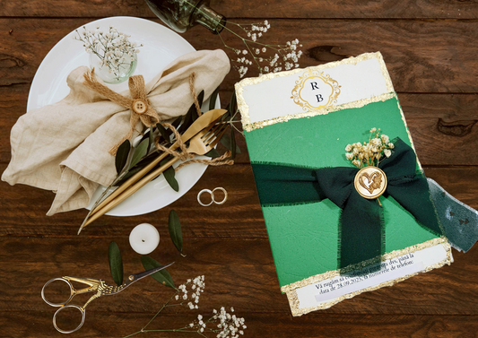 5 idei de invitații handmade pentru o nuntă romantică în 2025