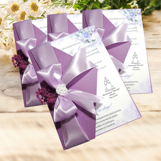 Invitatie nunta cod Aela 10