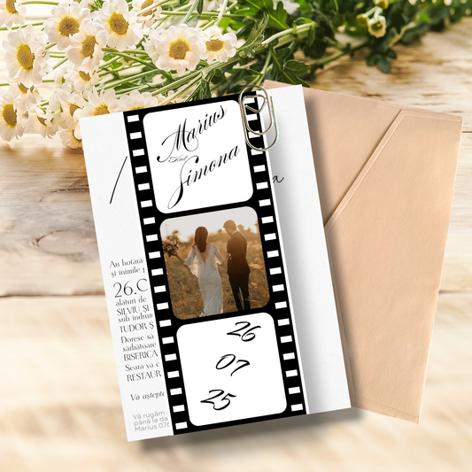 Invitatie nunta cod Aela 2