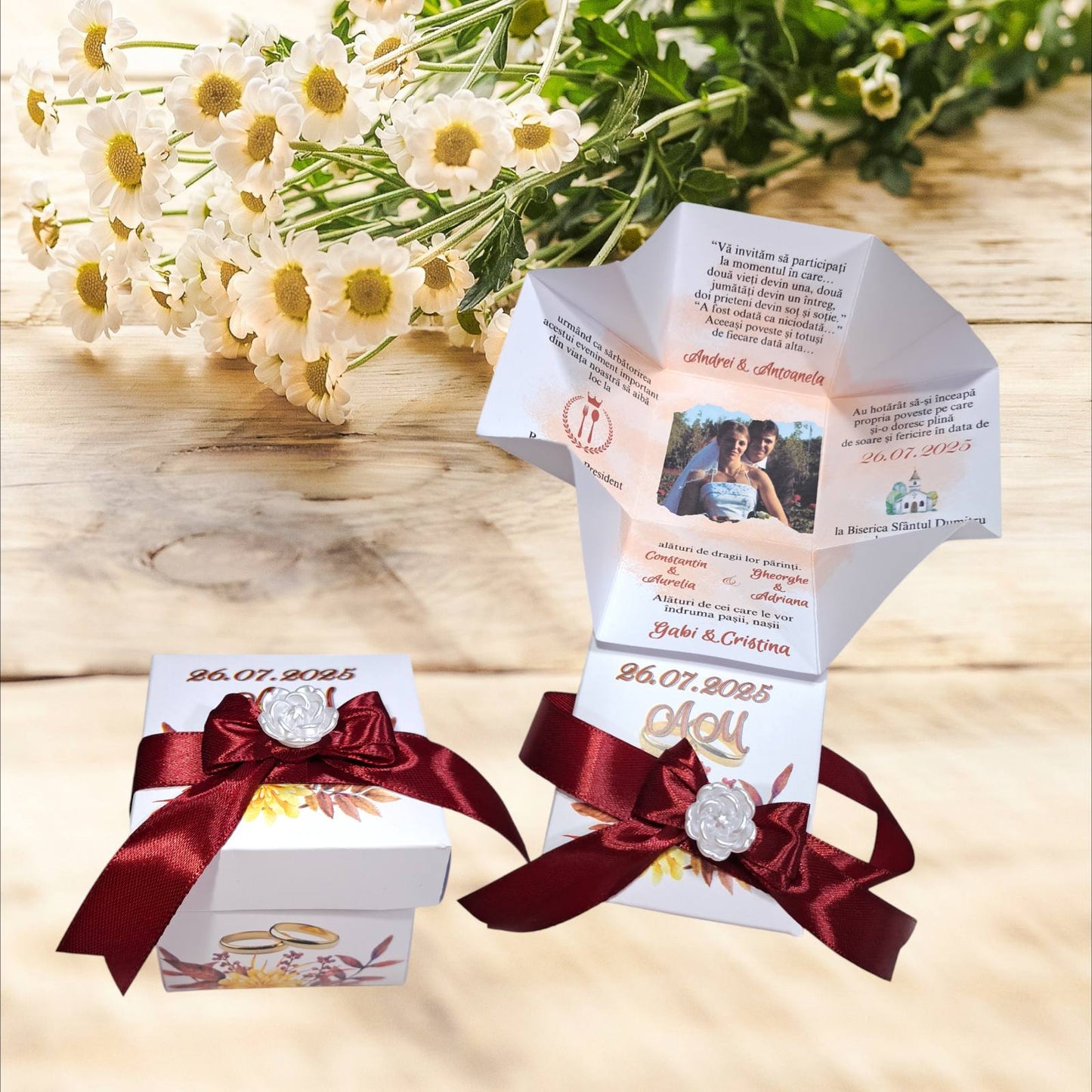 Invitatie nunta  cod Aela 38