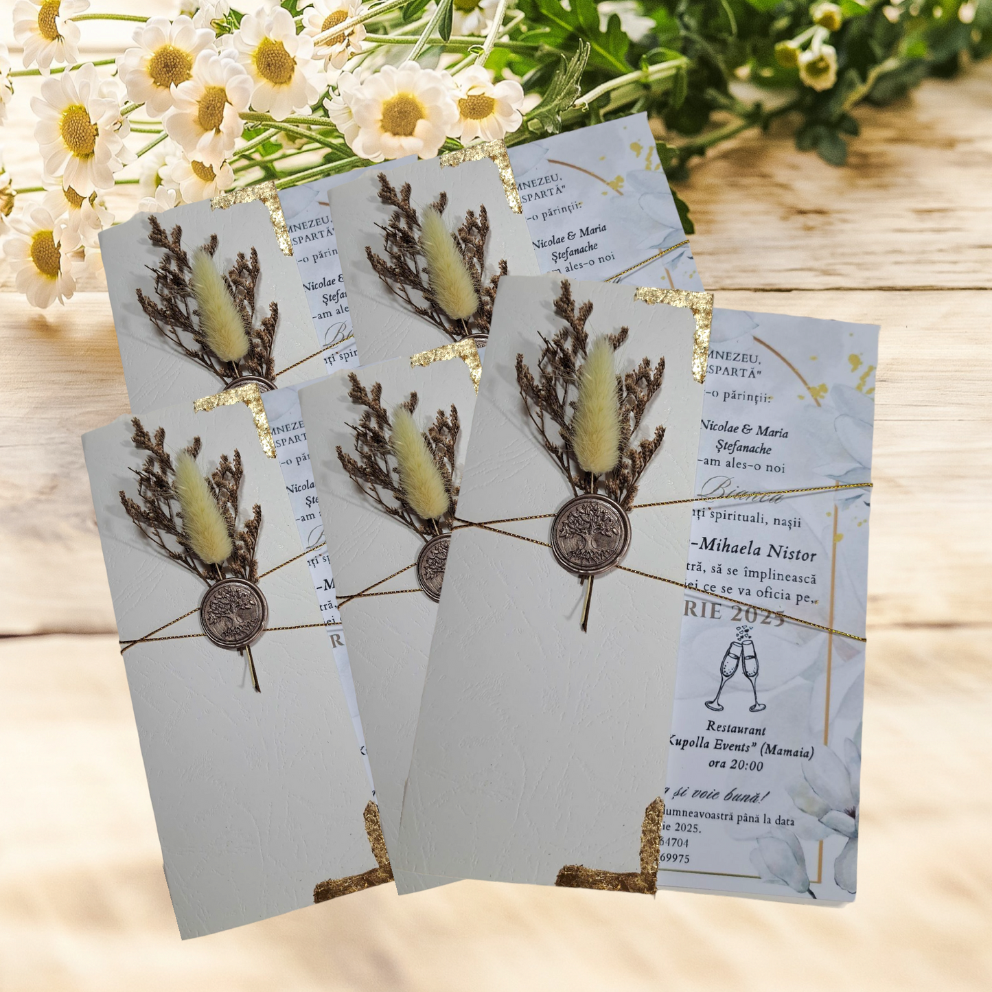 Invitatie nunta cod Aela 4