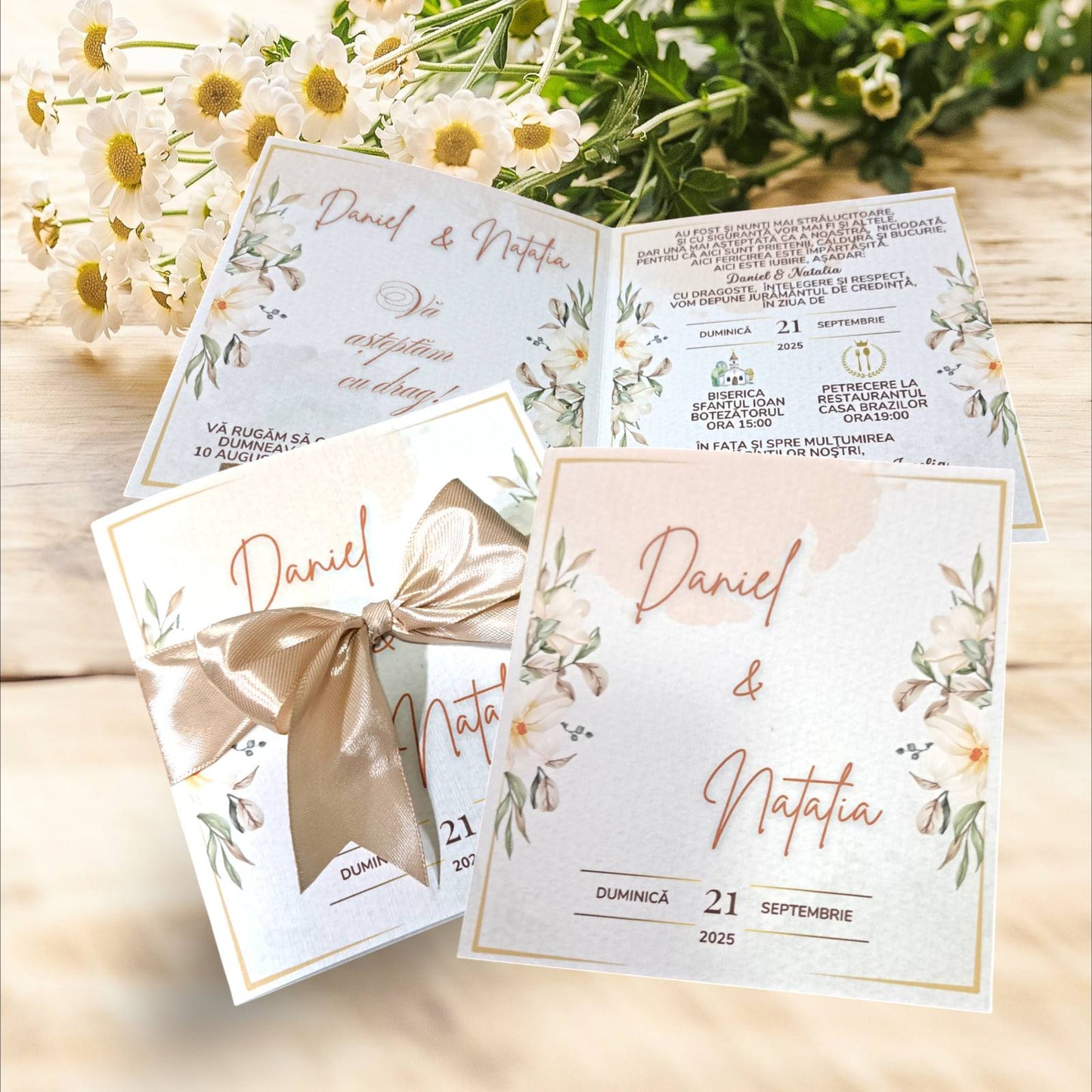 Invitatie nunta  cod Aela 51