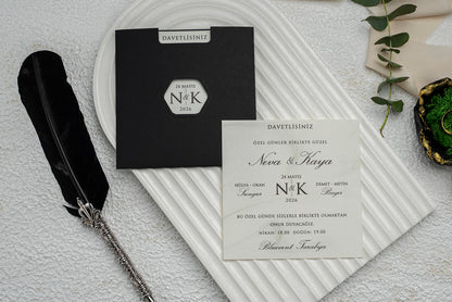 Invitatie nunta cod 9156