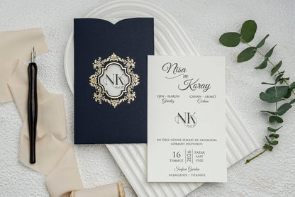Invitatie nunta cod 9162