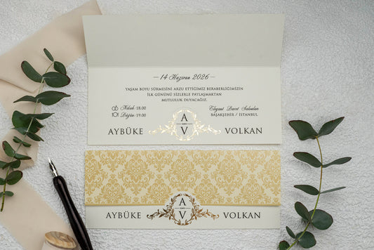 Invitatie nunta cod 9178
