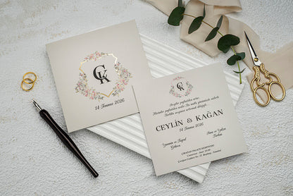 Invitatie nunta cod 9289