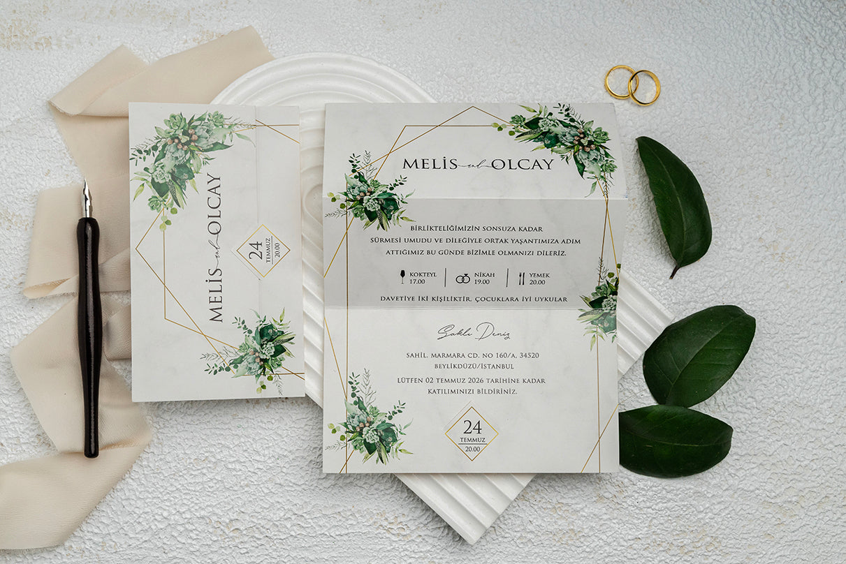 Invitatie nunta cod 9348