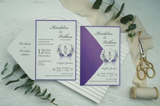 Invitatie nunta cod 9351