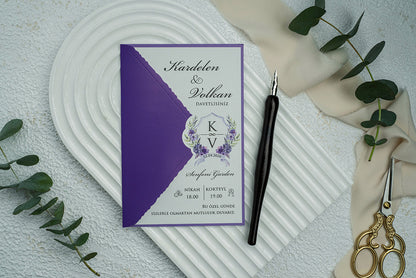 Invitatie nunta cod 9351