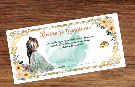 Plic de bani miri siluete