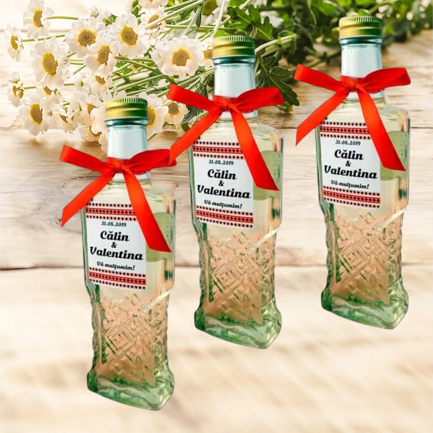 Marturie nunta sticluta de 200 ml