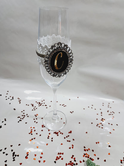 Pahare personalizate dantela