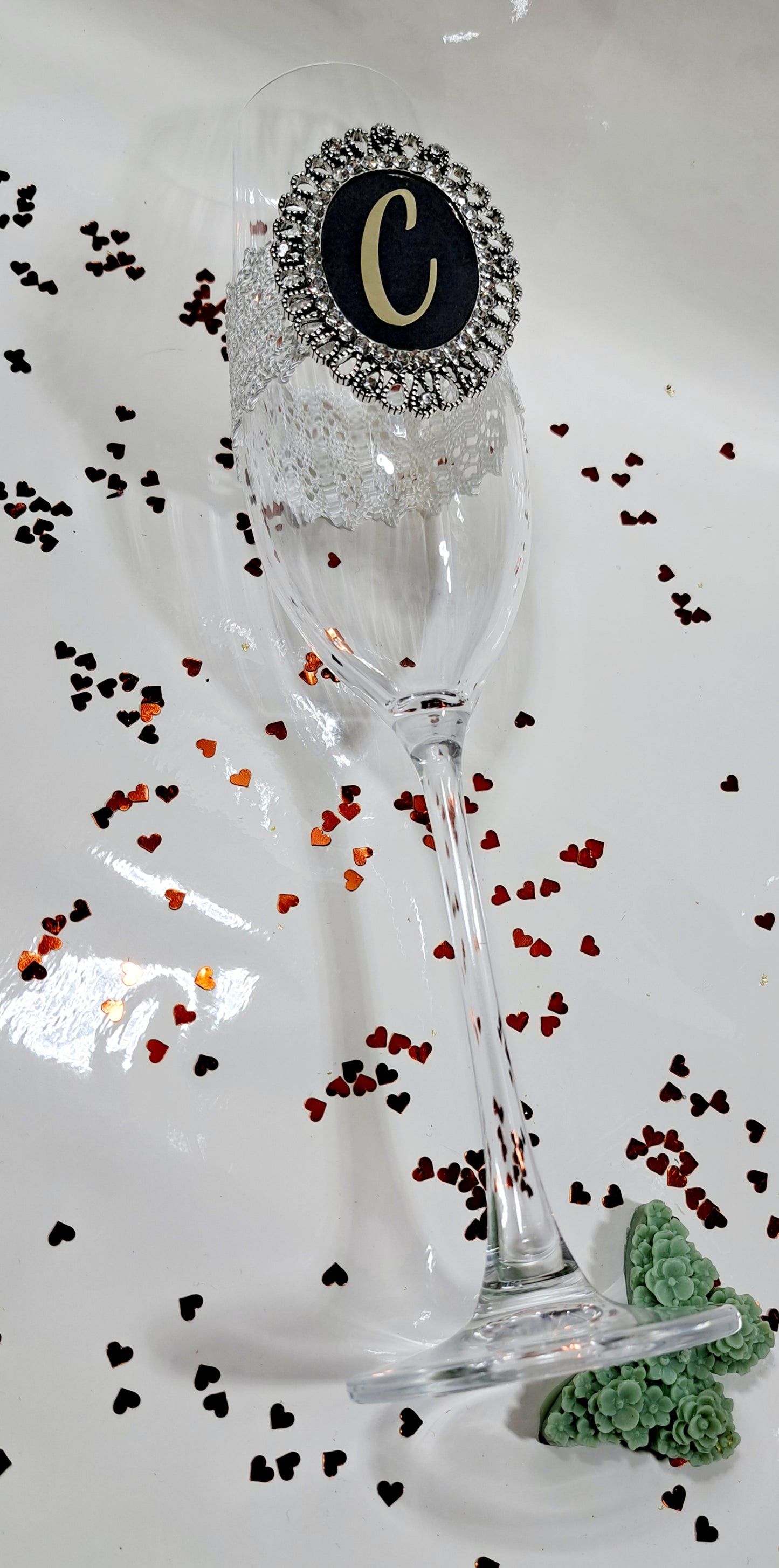 Pahare personalizate dantela