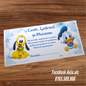 Plic de bani botez Donald bebe cod 123