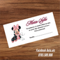 Plic de bani botez Minnie fundita roz cod 39