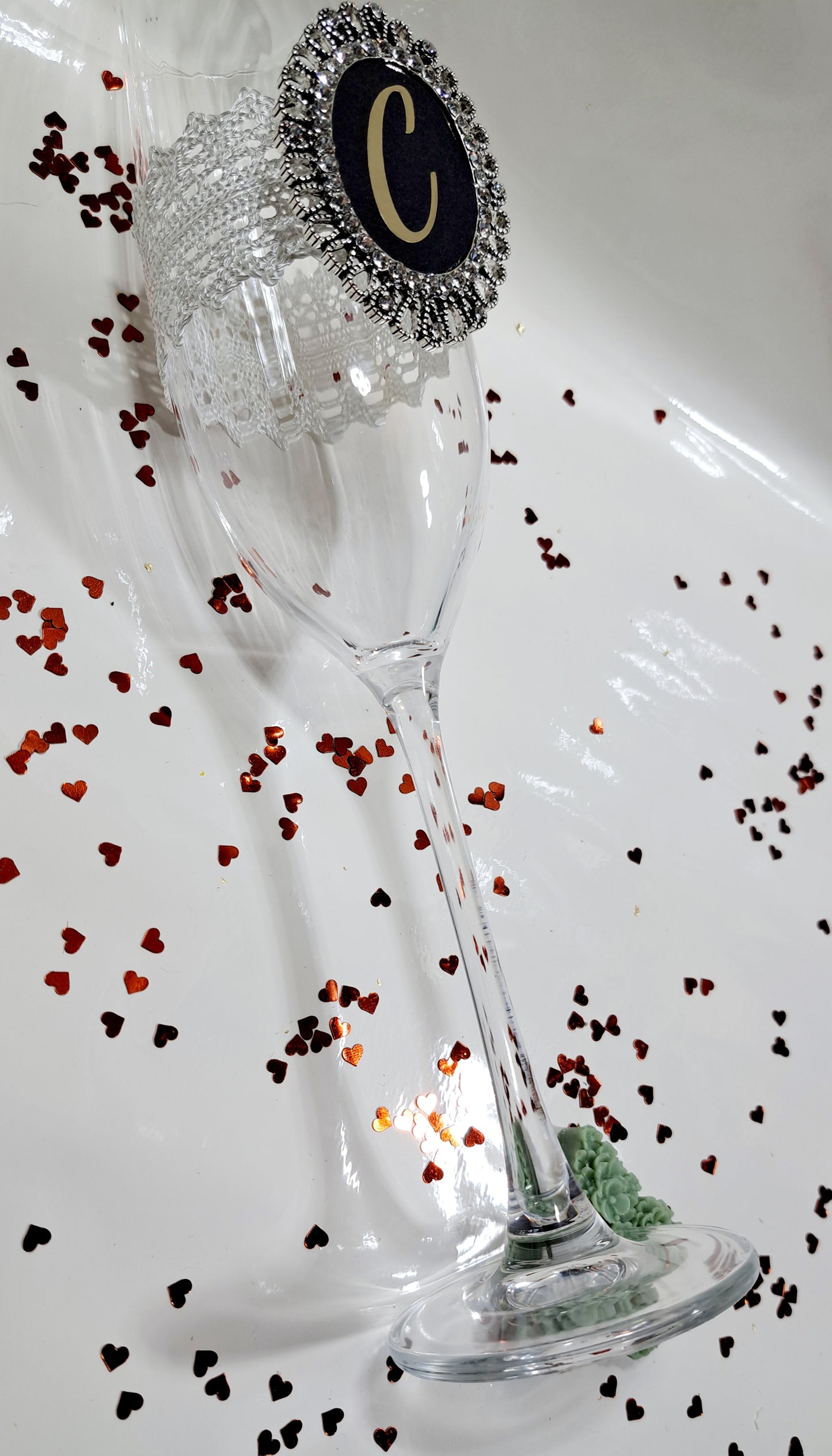 Pahare personalizate dantela