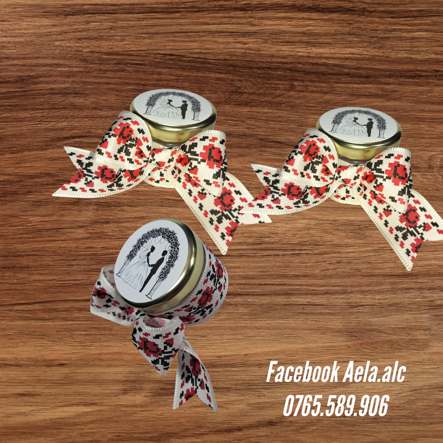 Marturie borcănel cu miere traditonala