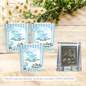 Iconita maica marturie ursulet albastru botez