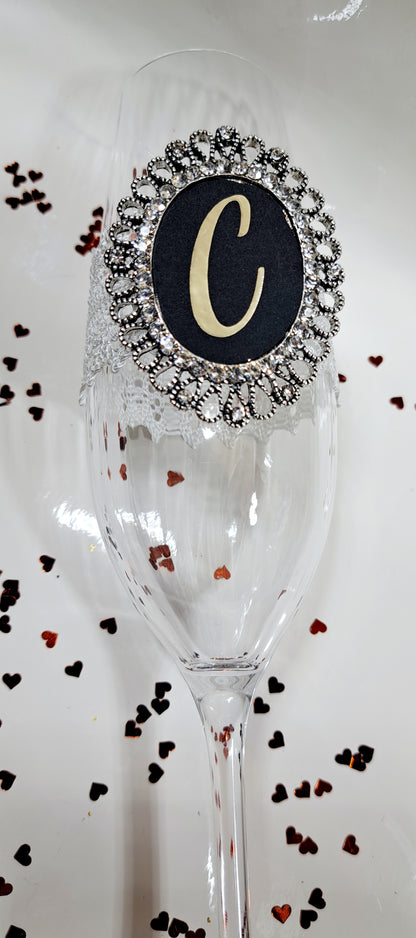 Pahare personalizate dantela